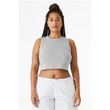 1013BE Bella + Canvas Ladies' Micro Rib Muscle Crop Tank