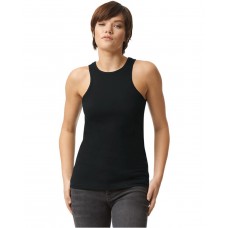 101CVC American Apparel Ladies' CVC Racerneck Tank