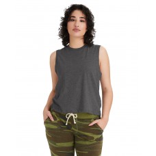 1174CV Alternative Ladies' Go-To CVC Cropped Muscle T-Shirt
