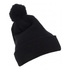 1501P YP Classics Cuffed Knit Beanie with Pom Pom