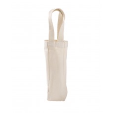 1725 Liberty Bags Single Bottle Wine Tote