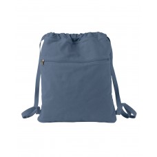1901 Authentic Pigment Cotton Canvas Drawstring Backpack