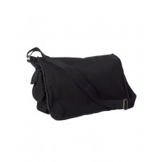1908 Authentic Pigment Pigment-Dyed Raw-Edge Messenger Bag