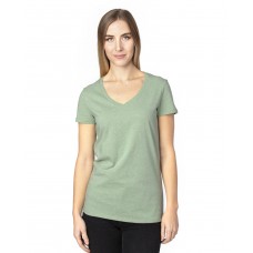 200RV Threadfast Apparel Ladies' Ultimate CVC V-Neck T-Shirt