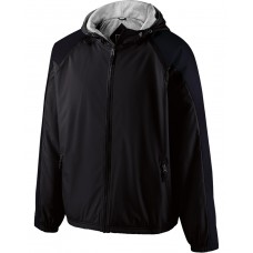 229111 Holloway Adult Polyester Full Zip Hooded Homefield Jacket