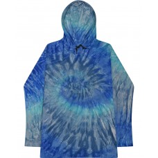 2777 Tie-Dye Unisex Long Sleeve Hooded T-Shirt