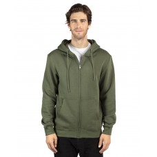 320Z Threadfast Apparel Unisex Ultimate Fleece Full-Zip Hooded Sweatshirt