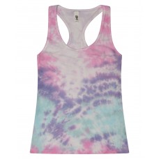 3400 Tie-Dye Ladies' Racerback Tank