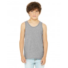 3480YCV Bella + Canvas Youth Heather CVC Tank