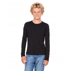 3501Y Bella + Canvas Youth Jersey Long-Sleeve T-Shirt