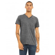 3655C Bella + Canvas Unisex Textured Jersey V-Neck T-Shirt