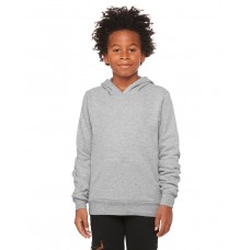 3719Y Bella + Canvas Youth Sponge Fleece Pullover Hooded Sweatshirt