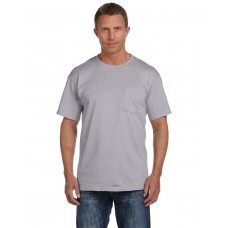 3931P Fruit of the Loom Adult HD Cotton Pocket T-Shirt