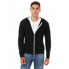 3939 Bella + Canvas Unisex Triblend Full-Zip Lightweight Hoodie