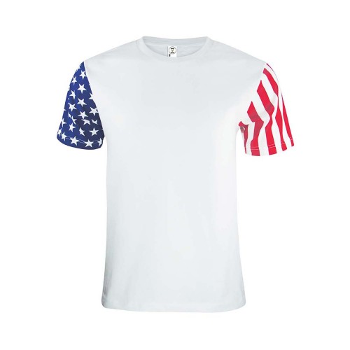 3976 Code Five Men's Stars & Stripes Patriotic T-Shirt