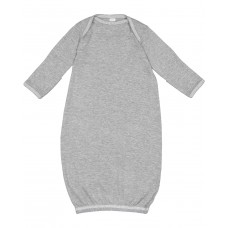 4406 Rabbit Skins Infant Baby Rib Layette Sleeper