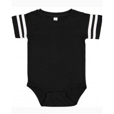 4437 Rabbit Skins Infant Football Bodysuit