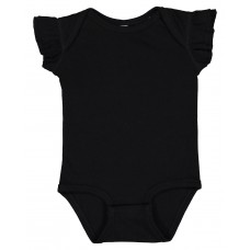4439 Rabbit Skins Infant Flutter Sleeve Bodysuit