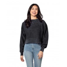 470 chicka-d Ladies' Corded Boxy Pullover