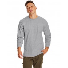 5186 Hanes Adult Long-Sleeve Beefy-T®