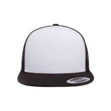 6006W YP Classics Adult Trucker with White Front Panel Cap