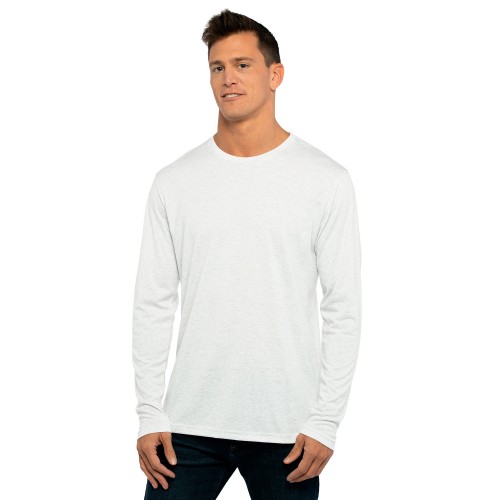 6071 Next Level Apparel Men's Triblend Long-Sleeve Crew