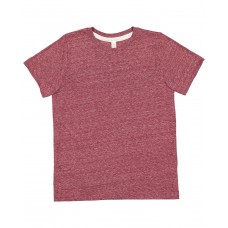 6191 LAT Youth Harborside Melange Jersey T-Shirt