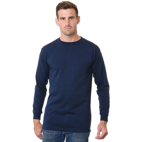 6200TBA Bayside Unisex Big & Tall USA Made Long Sleeve T-Shirt
