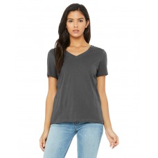 6405 Bella + Canvas Ladies' Relaxed Jersey V-Neck T-Shirt