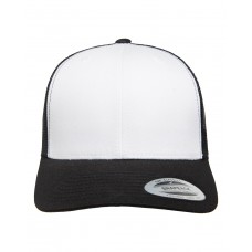 6606W YP Classics Adult Adjustable White-Front Panel Trucker Cap