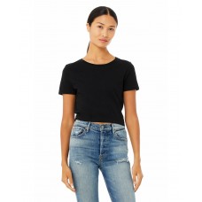 6681 Bella + Canvas Ladies' Poly-Cotton Crop T-Shirt