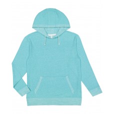 6779 LAT Adult Harborside Melange French Terry Hooded Sweatshirt