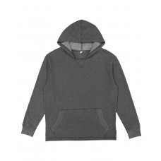 6936 LAT Adult Vintage Wash Fleece Hooded Sweatshirt
