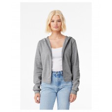 7539 Bella + Canvas Ladies' Sponge Fleece Full-Zip Hooded Sweatshirt