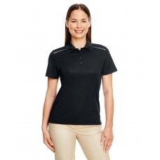 78181R CORE365 Ladies' Radiant Performance Piqué Polo with Reflective Piping