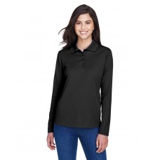 78192 CORE365 Ladies' Pinnacle Performance Long-Sleeve Piqué Polo
