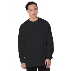 8205 Bayside Men's USA Made Heavyweight Waffle Knit Long-Sleeve Thermal Shirt