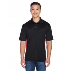 8406 UltraClub Men's Cool & Dry Sport Two-Tone Polo