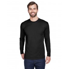 8422 UltraClub Adult Cool & Dry Sport Long-Sleeve Performance Interlock T-Shirt