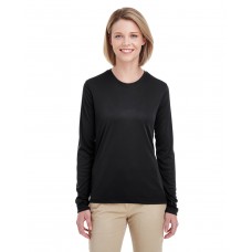 8622W UltraClub Ladies' Cool & Dry Performance Long-Sleeve Top