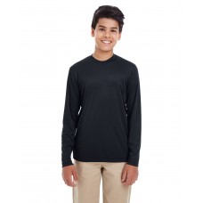 8622Y UltraClub Youth Cool & Dry Performance Long-Sleeve Top