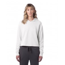 8642NM Alternative Ladies' Cropped Pullover Hooded Sweatshirt