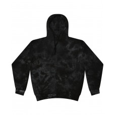 8790Y Tie-Dye Youth Unisex Crystal Wash Pullover Hooded Sweatshirt