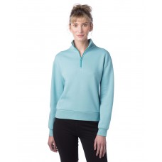 8808PF Alternative Ladies' Mock Quarter-Zip