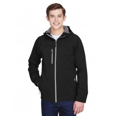 88166 North End Men's Prospect Two-Layer Fleece Bonded Soft Shell Hooded Jacket