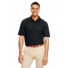 88181R CORE365 Men's Radiant Performance Piqué Polo with Reflective Piping