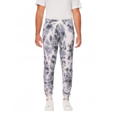 8884JA J America Adult Tie Dye Fleece Jogger