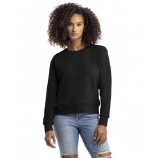 9084 Next Level Apparel Ladies' Laguna Sueded Sweatshirt