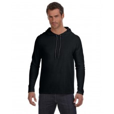 987AN Gildan Adult Lightweight Long-Sleeve Hooded T-Shirt