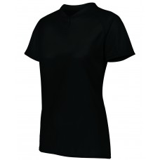AG1567 Augusta Sportswear Ladies' Attain Two-Button Jersey